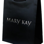 8x10x4 Branded Gift Bag with Silver Mary Kay on it