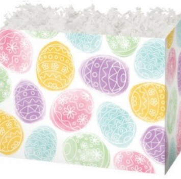 Easter Eggs Basket Box