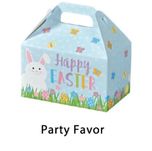 Party Favor Gable Boxes Button