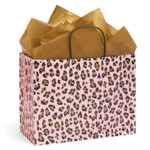 Pink bag with leopard