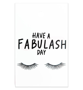 Branded Gift Tag with the words Have a Fabulash Day