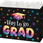 Way to go grad basket box